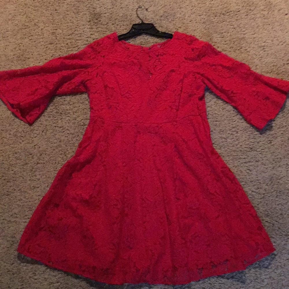 Romantic Red dress